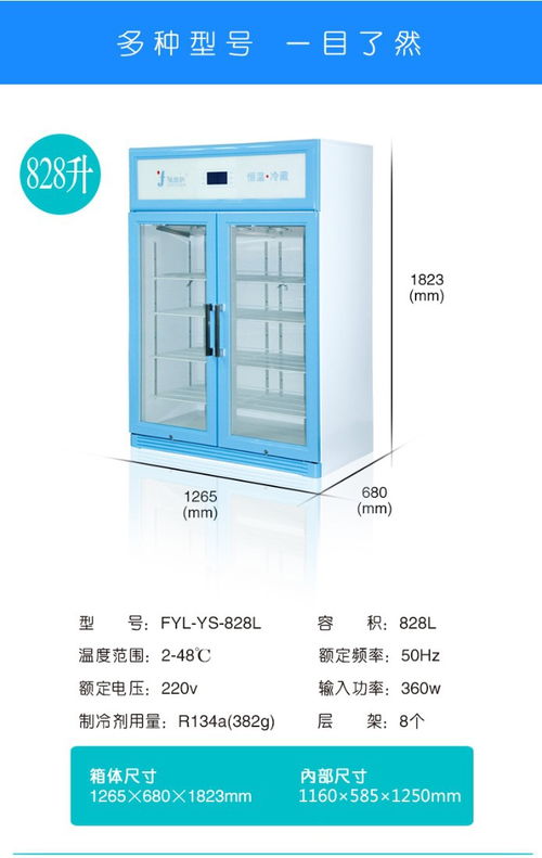 产科病房医用冰箱
